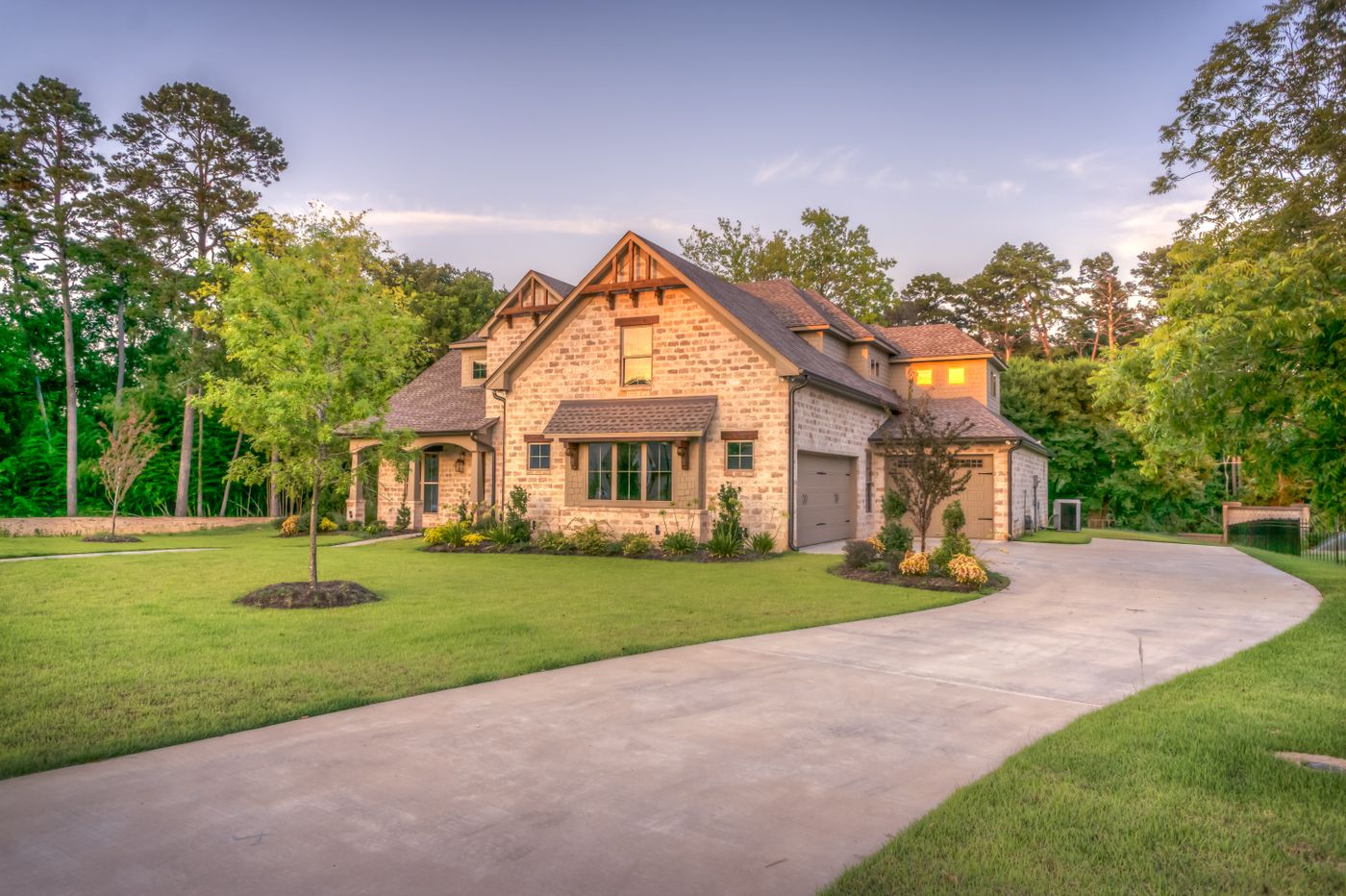 TEMP PLACEHOLDER - completed landscaped residence and lawn